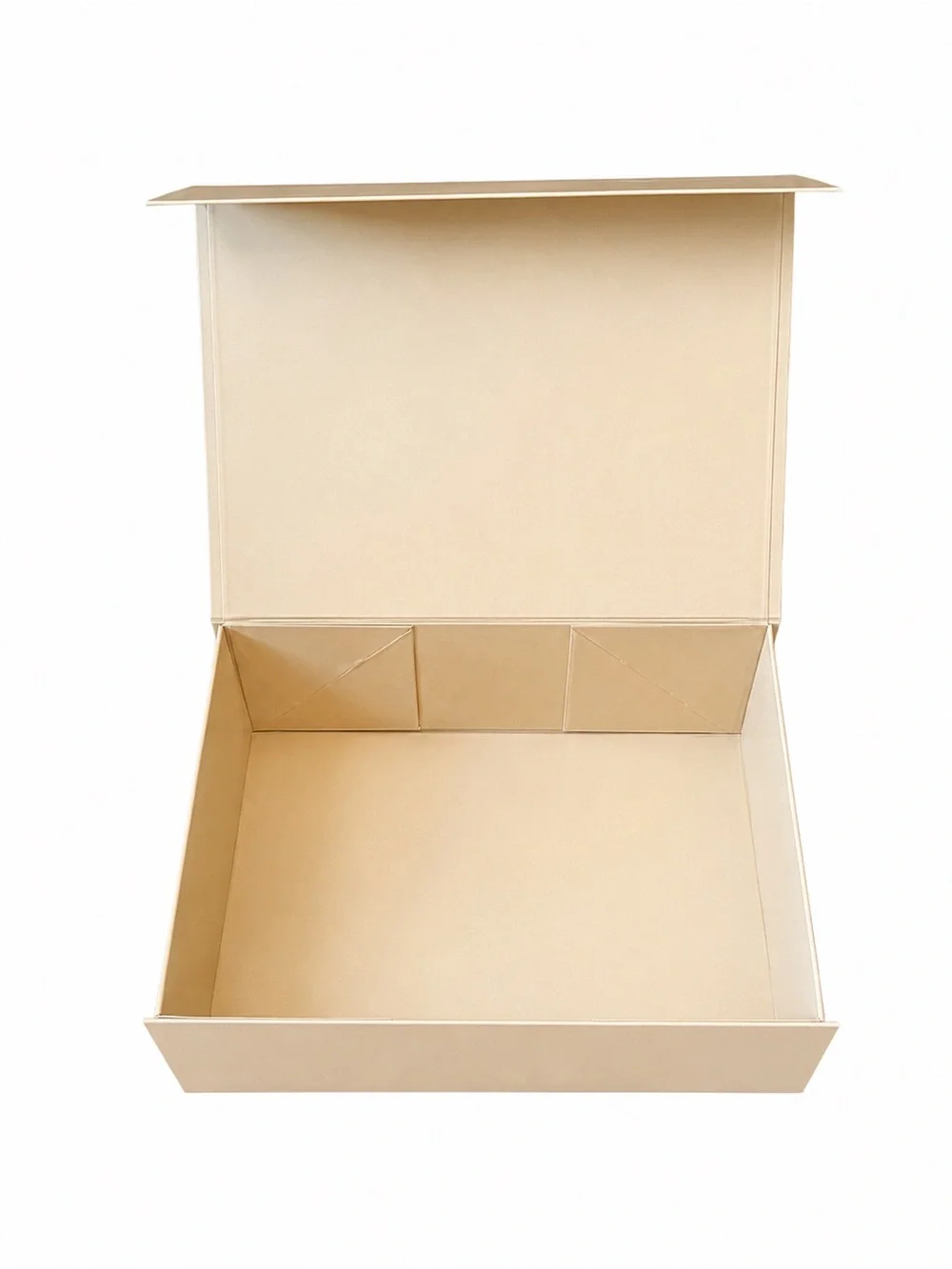Michael Kors Empty Gift Box Magnetic Closure Gold 12” x 9” x 4”